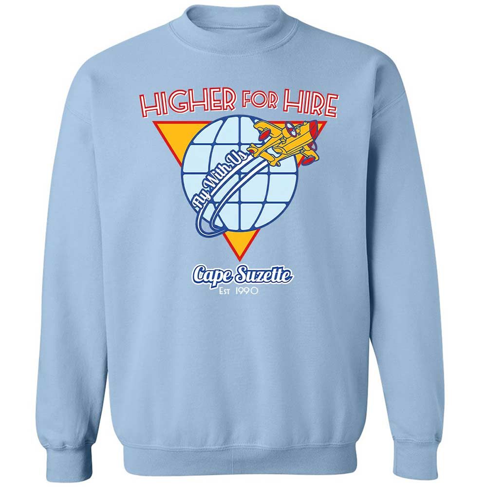 Higher For Hire - Light Blue - 21
