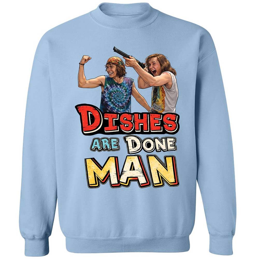 Classic Unisex Sweatshirt - FZUNHL9V - Light Blue - 21