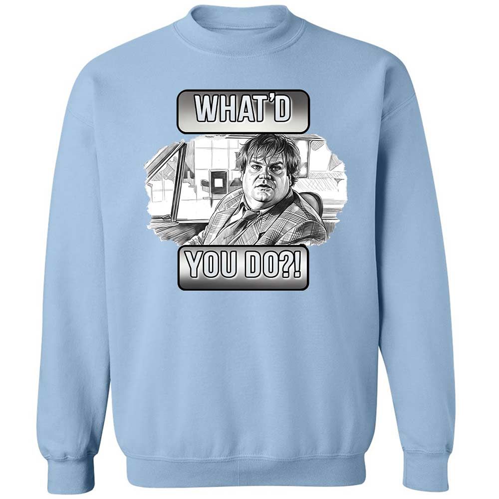Classic Unisex Sweatshirt - TR5HG98U - Light Blue - 21