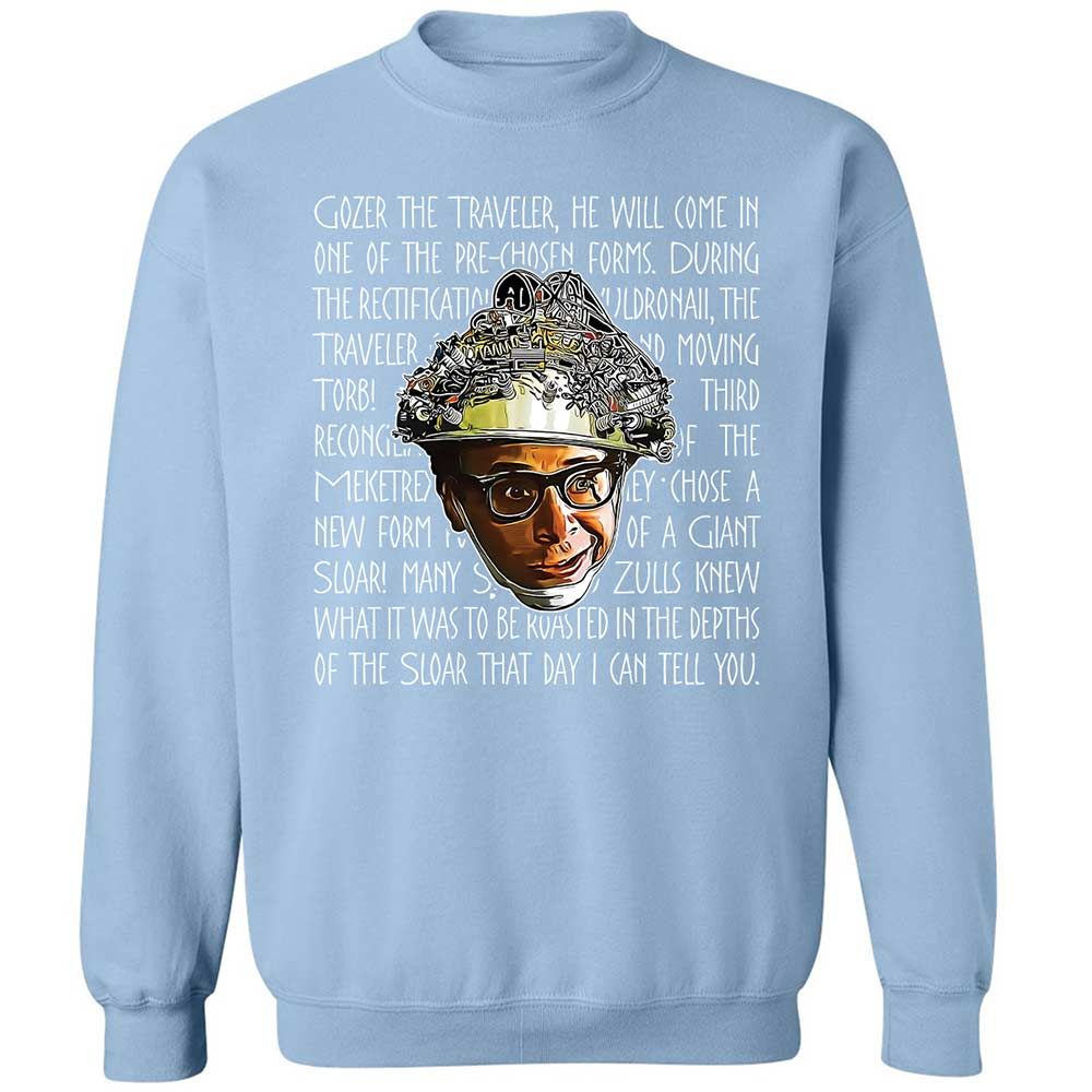 Classic Unisex Sweatshirt - JFDV32HC - Light Blue - 21