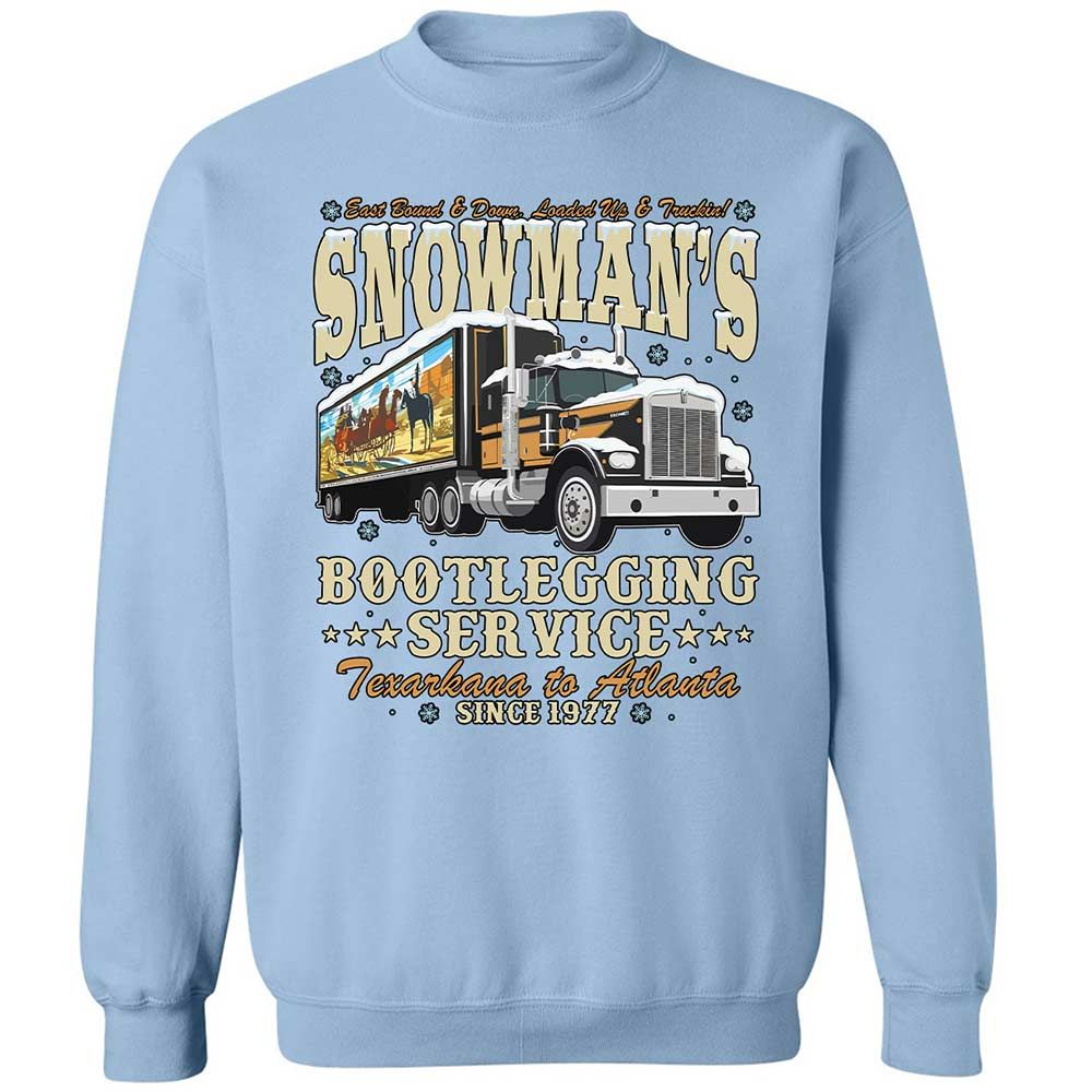 Snowman's Bootlegging Service - Light Blue - 21