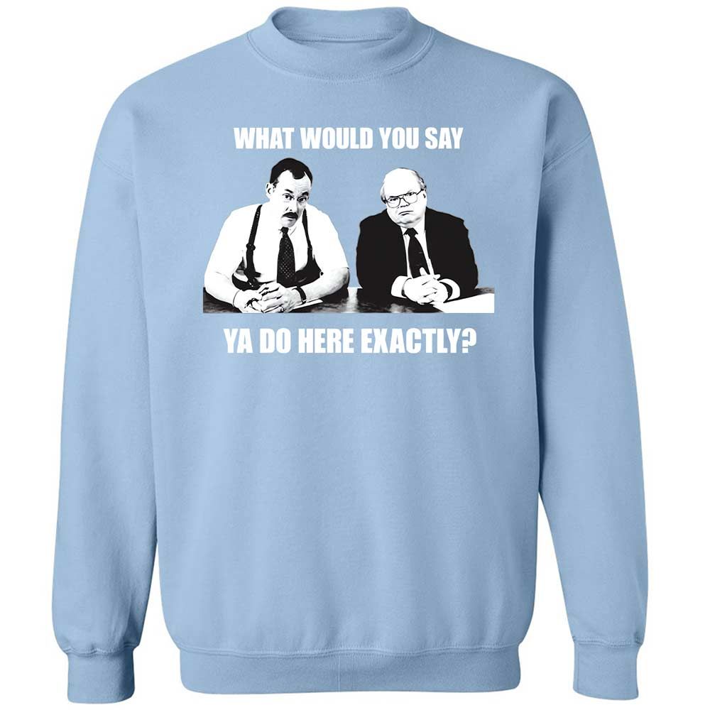 Classic Unisex Sweatshirt - QFY76S96 - Light Blue - 21