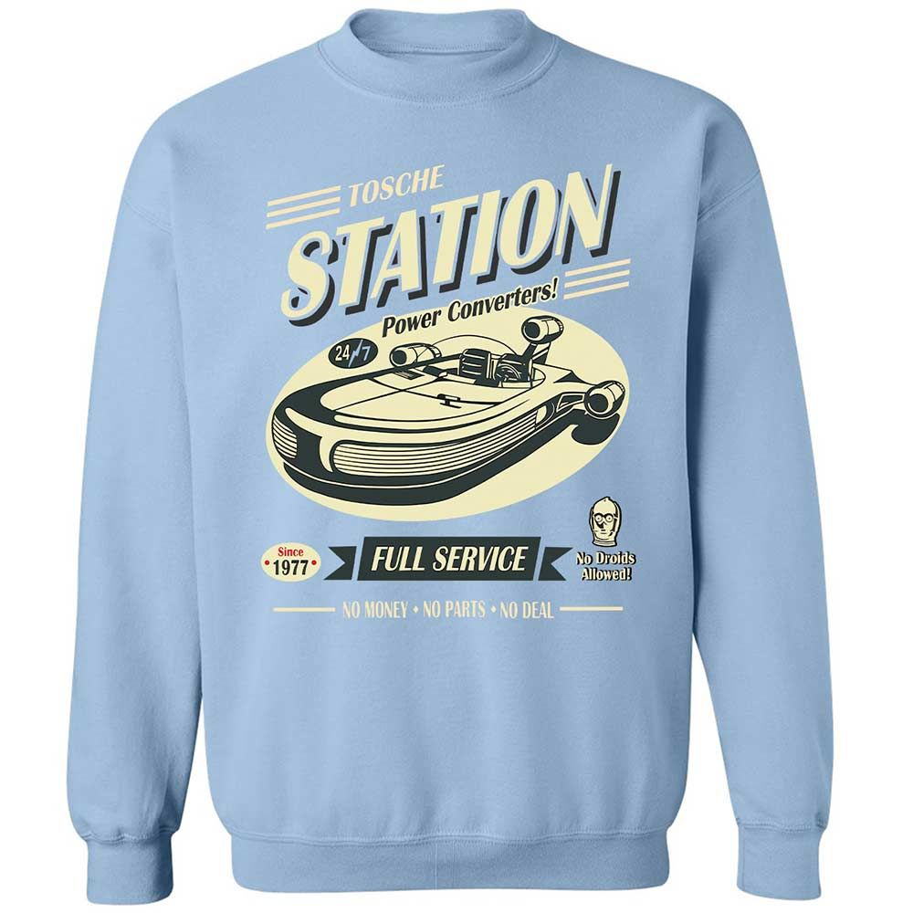 Classic Unisex Sweatshirt - L1VZXPQD - Light Blue - 21