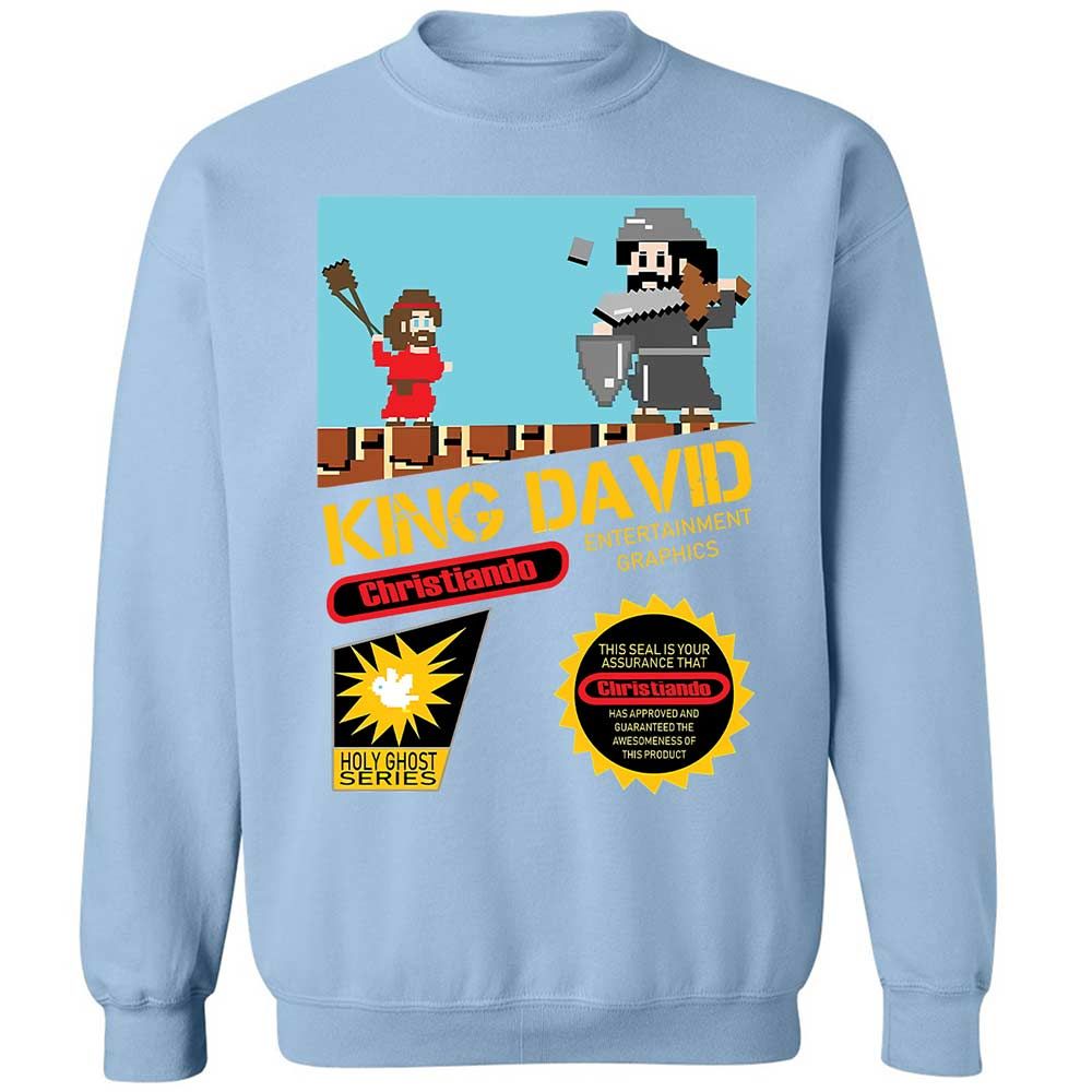 David Vs Goliath Cool Christian - Light Blue - 21