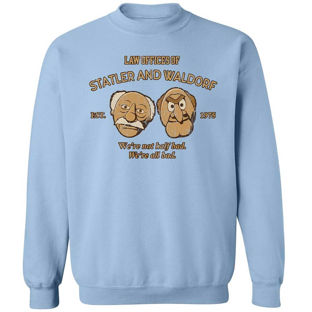 Classic Unisex Sweatshirt - CR2PQKPU - Light Blue - 21