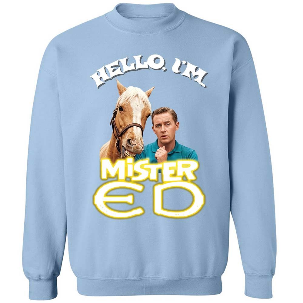 Classic Unisex Sweatshirt - G1D6EGQG - Light Blue - 21