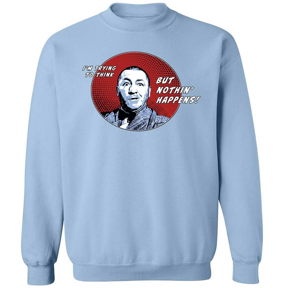 Classic Unisex Sweatshirt - S6EETZLS - Light Blue - 21