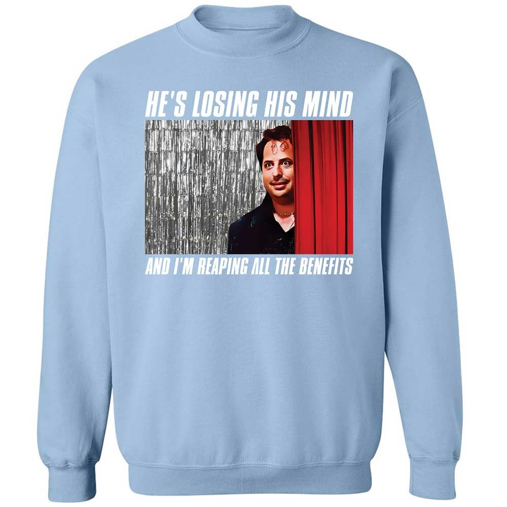 Classic Unisex Sweatshirt - FLWQJEGJ - Light Blue - 21