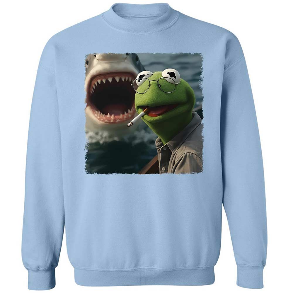 Classic Unisex Sweatshirt - B4UXAXHK - Light Blue - 21
