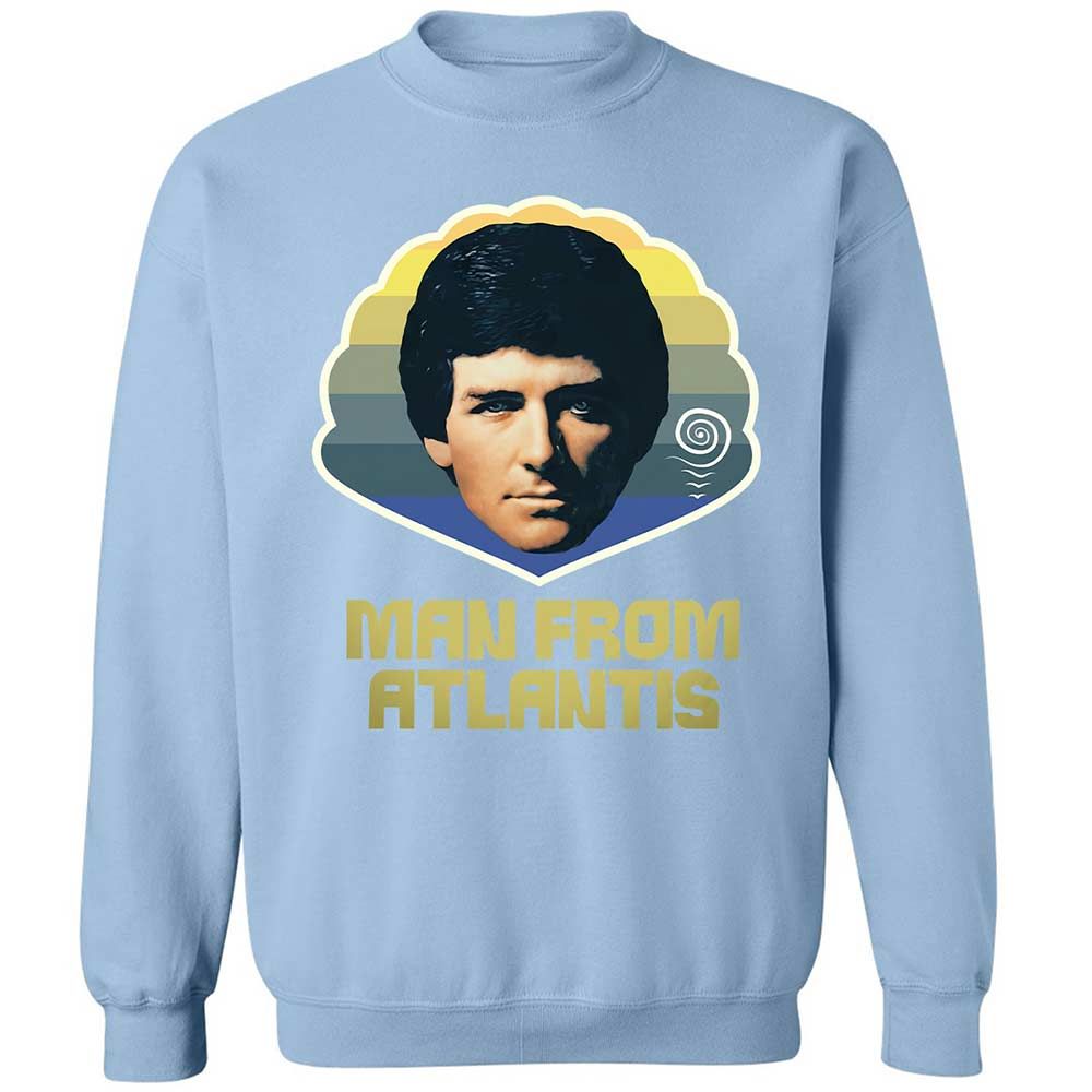 Classic Unisex Sweatshirt - RZ3F57ME - Light Blue - 21