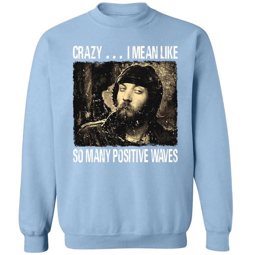 Many positive waves - Light Blue - 21