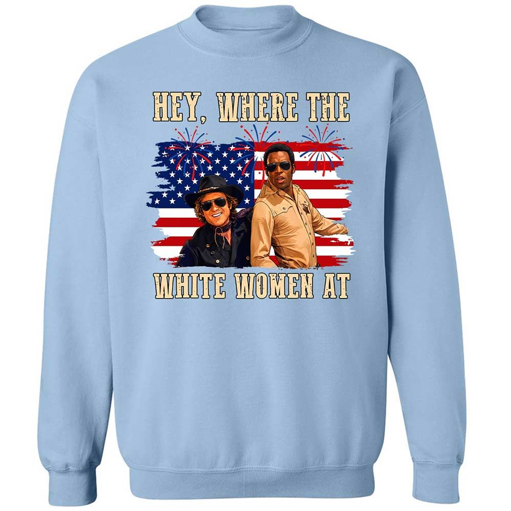 Hey Where The White At - Light Blue - 21