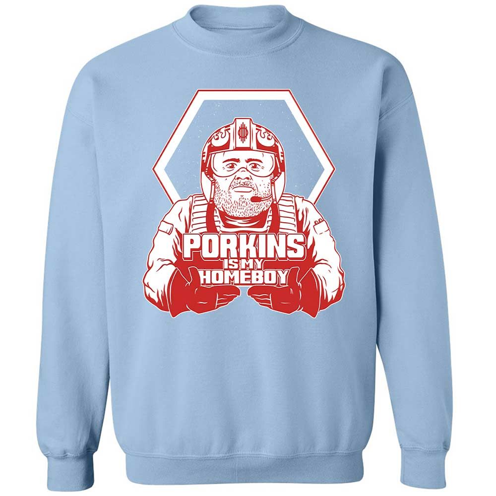 Porkins Is My Homeboy - Light Blue - 21