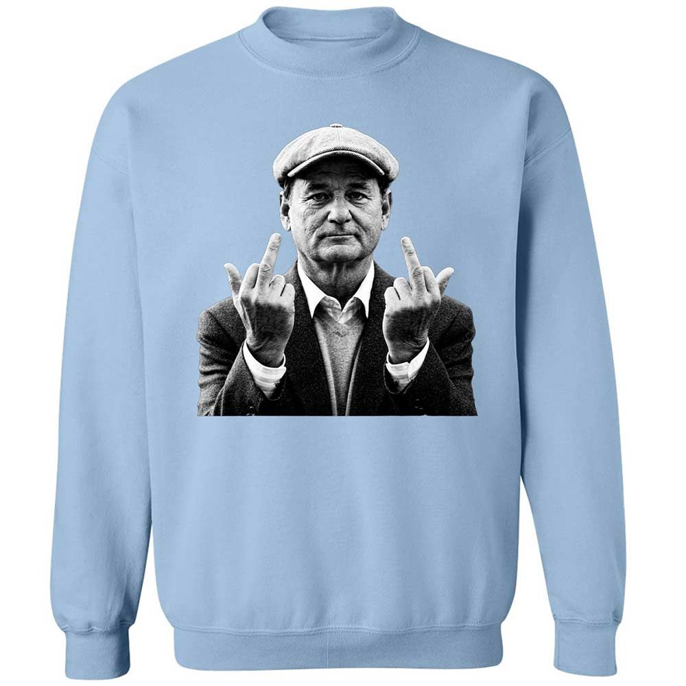 Bill Murray Middle Finger - Light Blue - 21