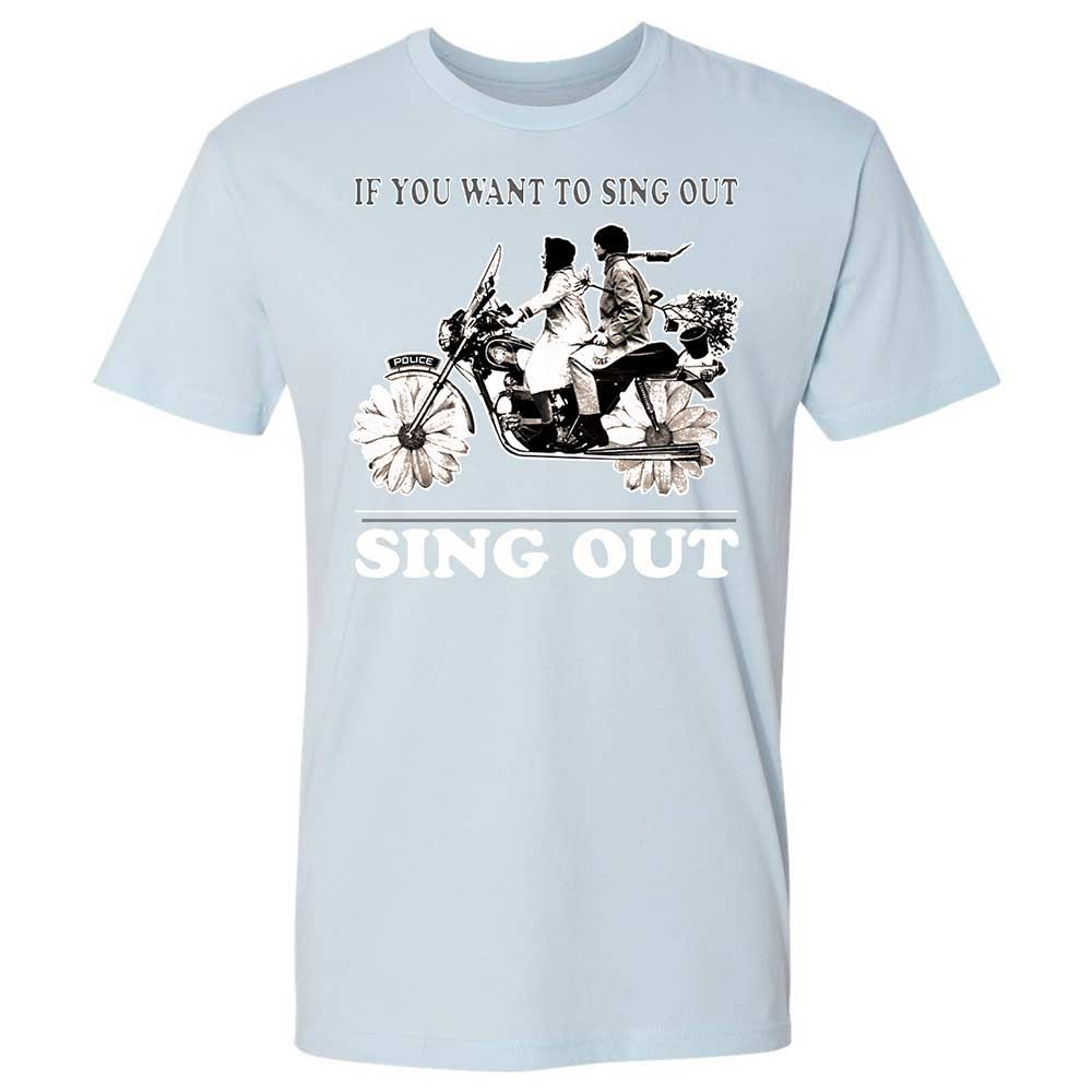 If you want to sing out, sing out - Light Blue - 21