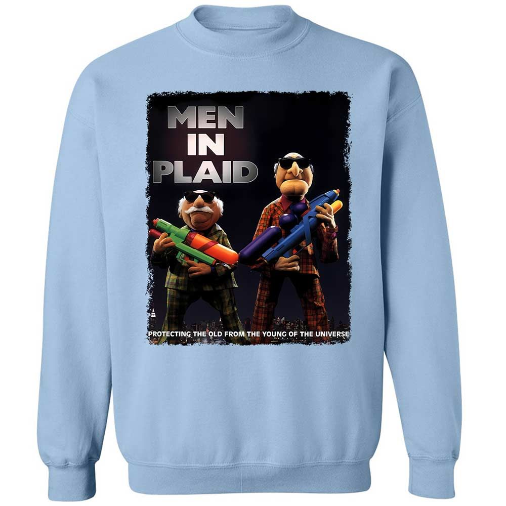 Men in Plaid - Light Blue - 21