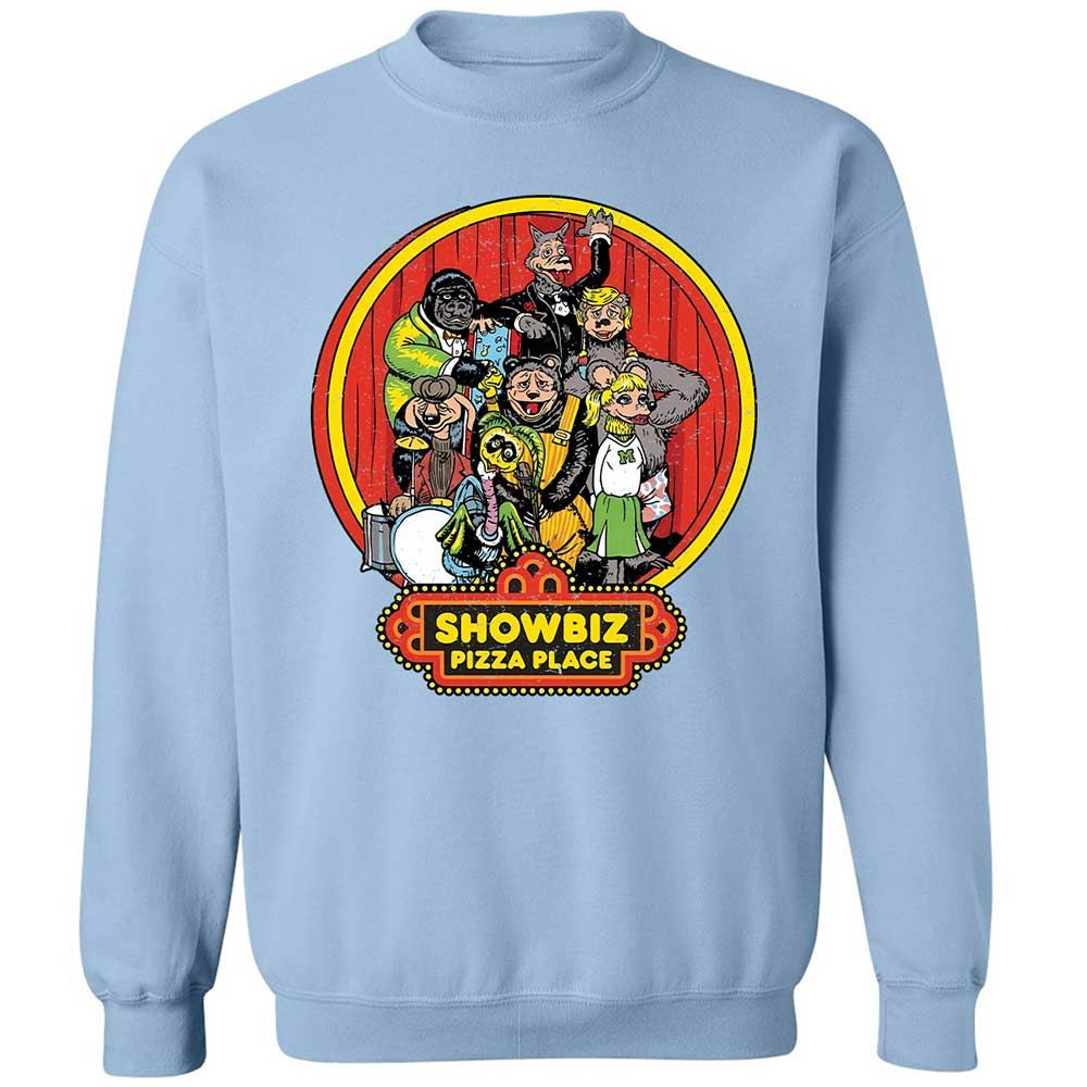 Classic Unisex Sweatshirt - 4JBKBT6K - Light Blue - 21