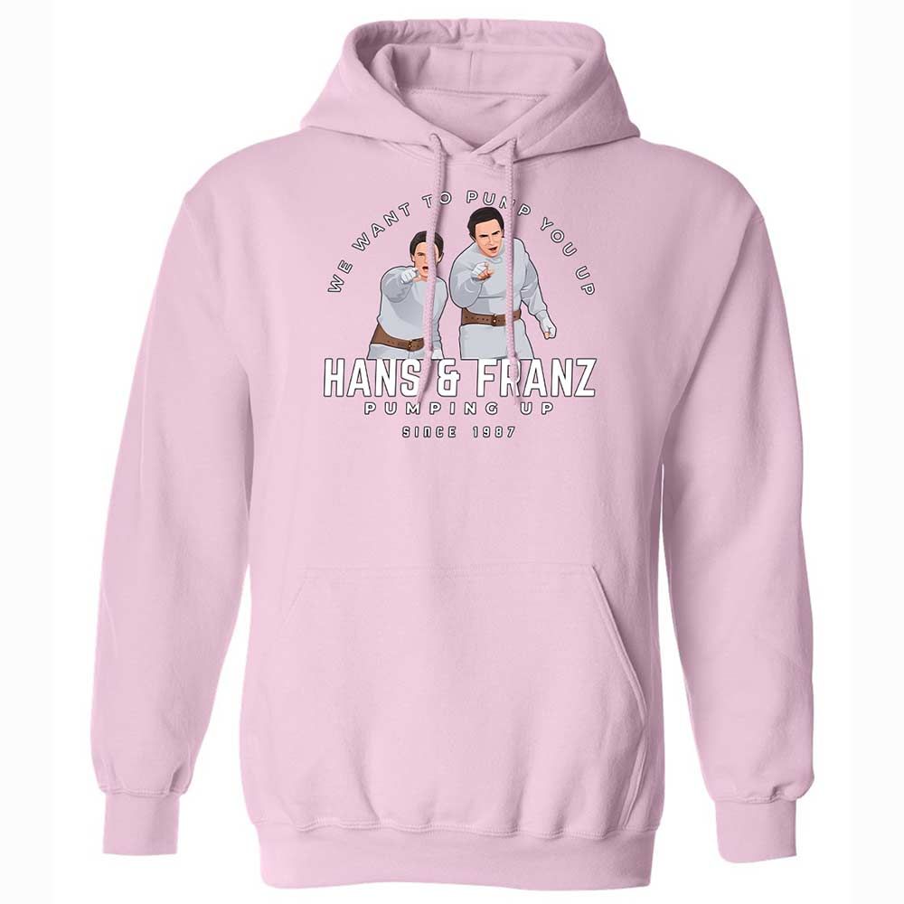 Classic Unisex Hoodie - A4GNRHNS - Light Pink - 21