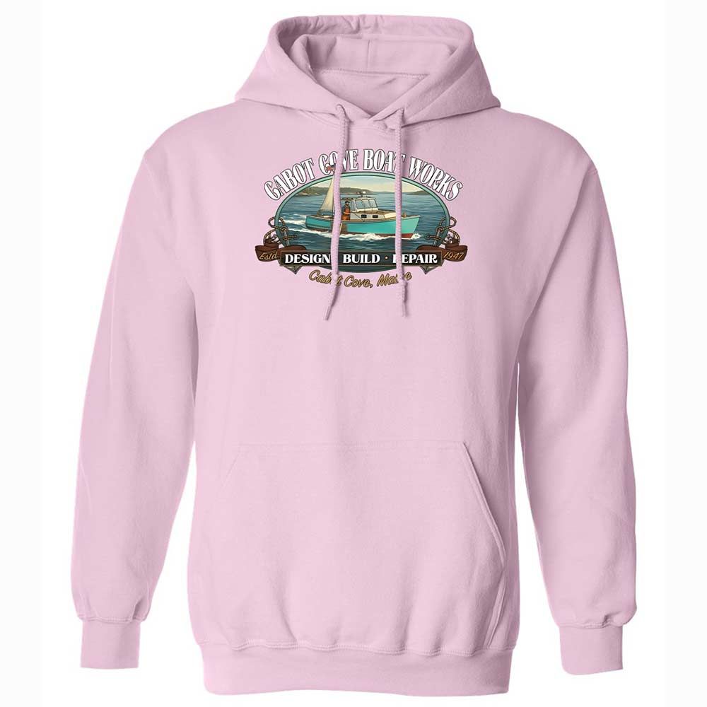 Classic Unisex Hoodie - A1ZMRVYU - Light Pink - 21