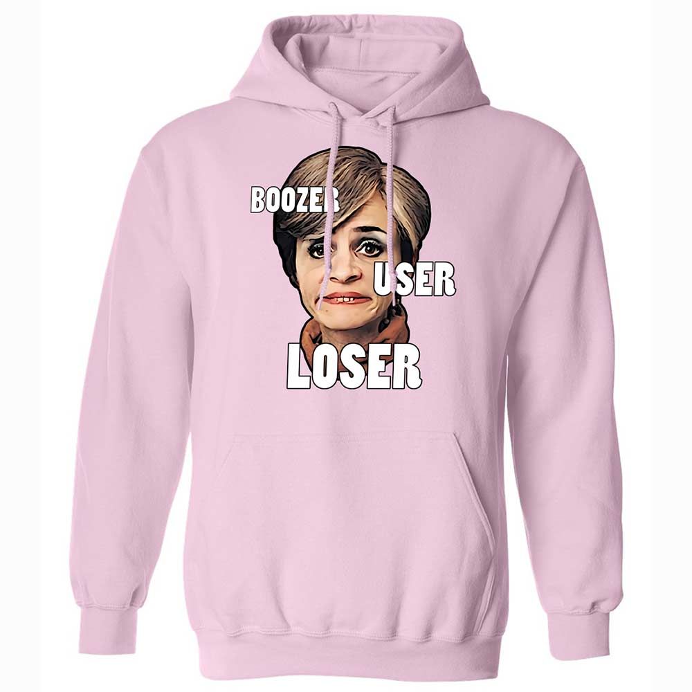 I was a boozer, a user, and a loser - Light Pink - 21