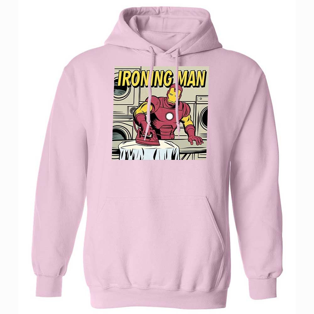 Classic Unisex Hoodie - GQM7HR47 - Light Pink - 21