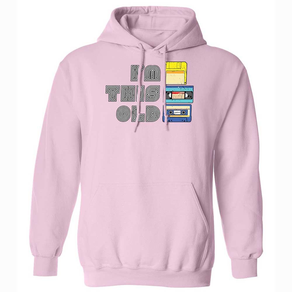 Classic Unisex Hoodie - Black - Light Pink - 21