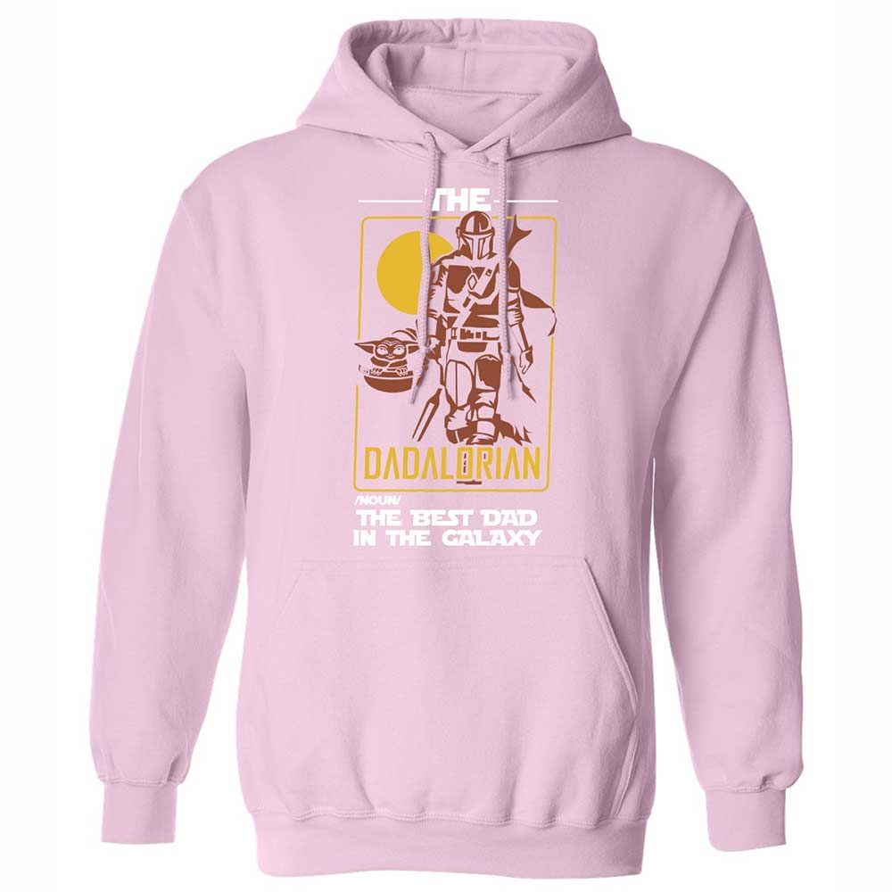 The Dadalorian The Best Dad In The Galaxy - Light Pink - 21
