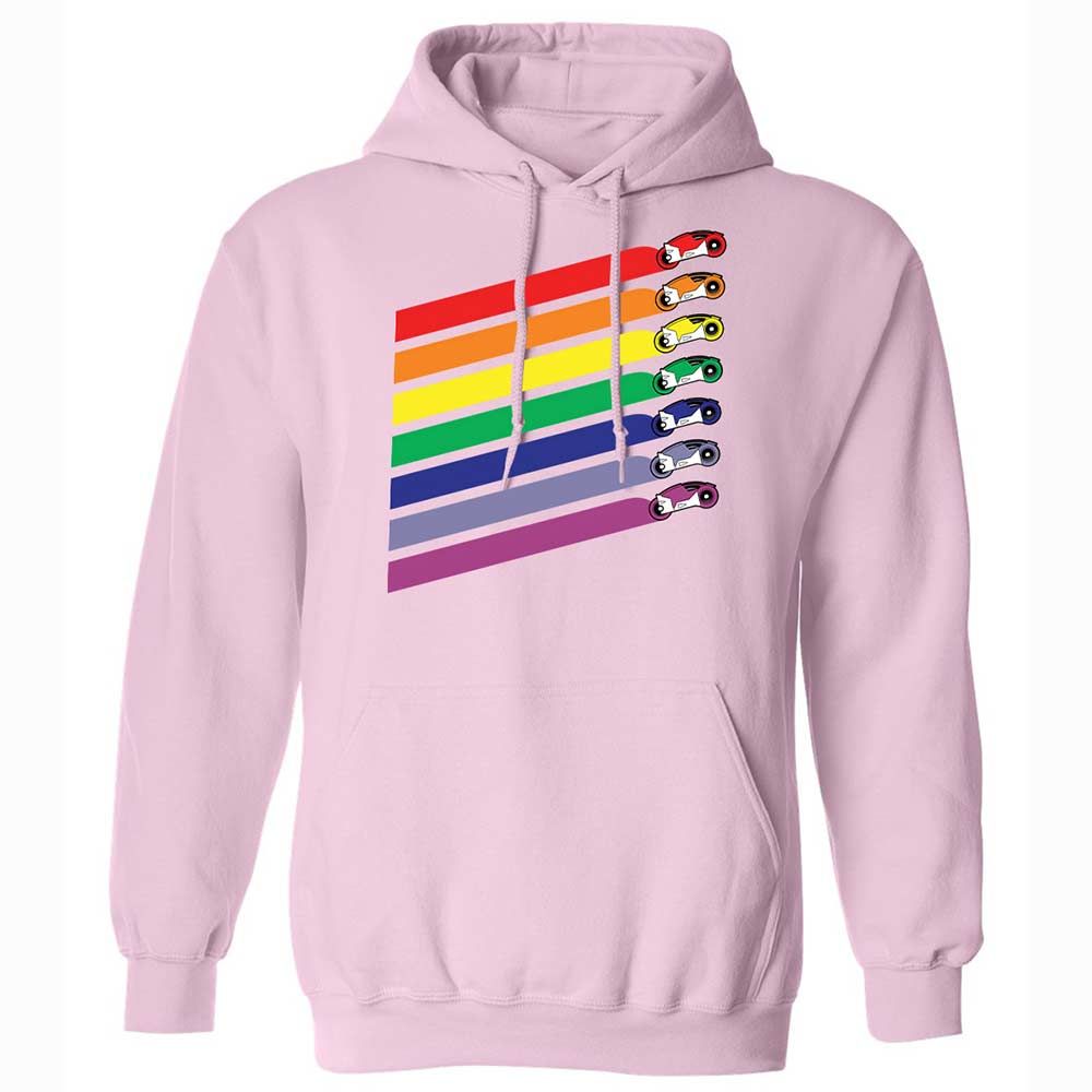 Race The Rainbow - Light Pink - 21