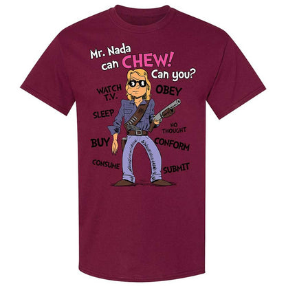 I have come here to chew bubblegum and kick ass - Maroon - 21