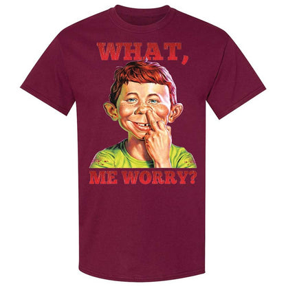 What, me worry - Maroon - 21