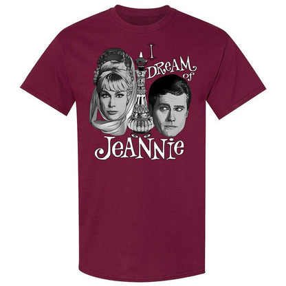 Classic Unisex T-Shirt - 5DJAM7NQ - Maroon - 21