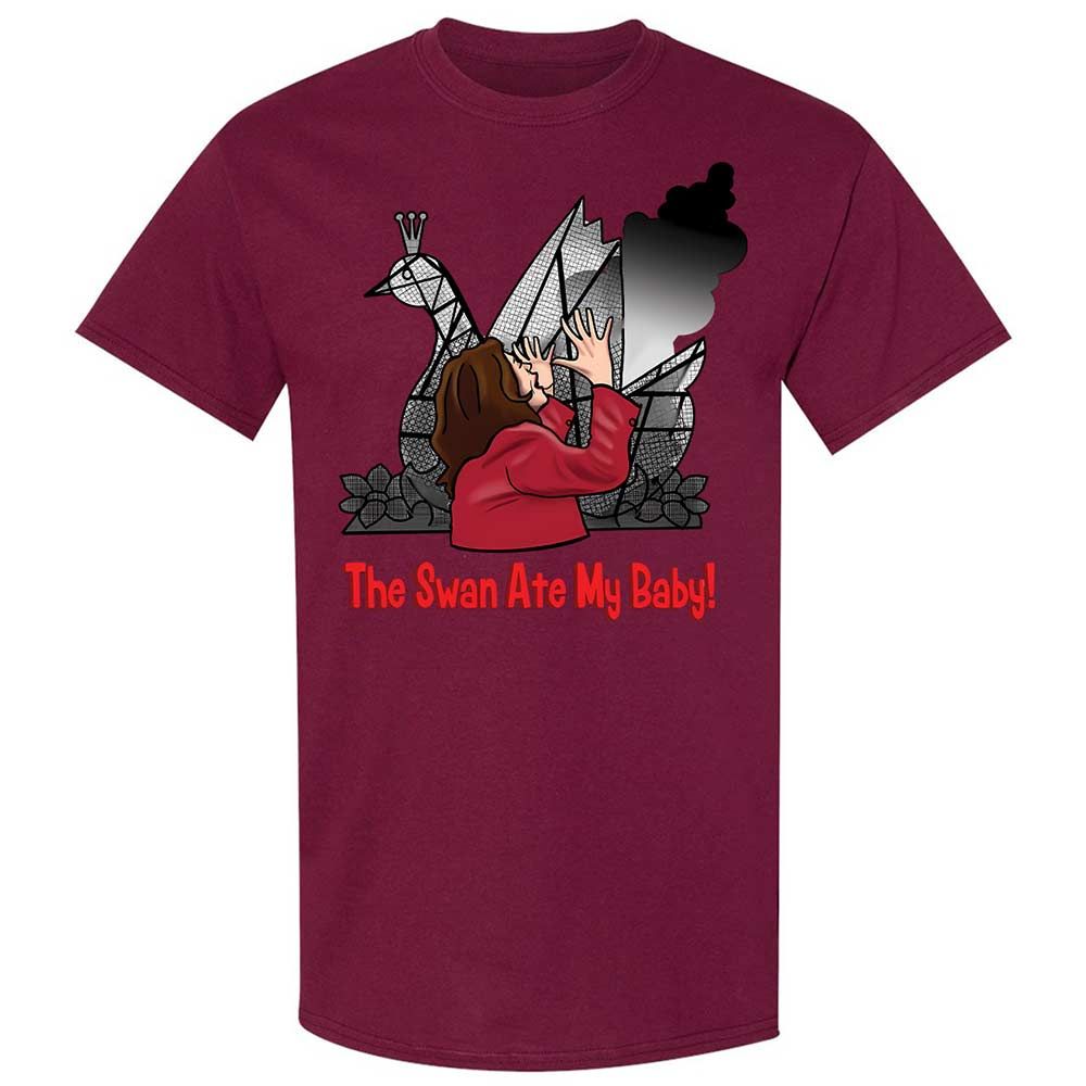 The Swan Ate My Baby - Maroon - 21