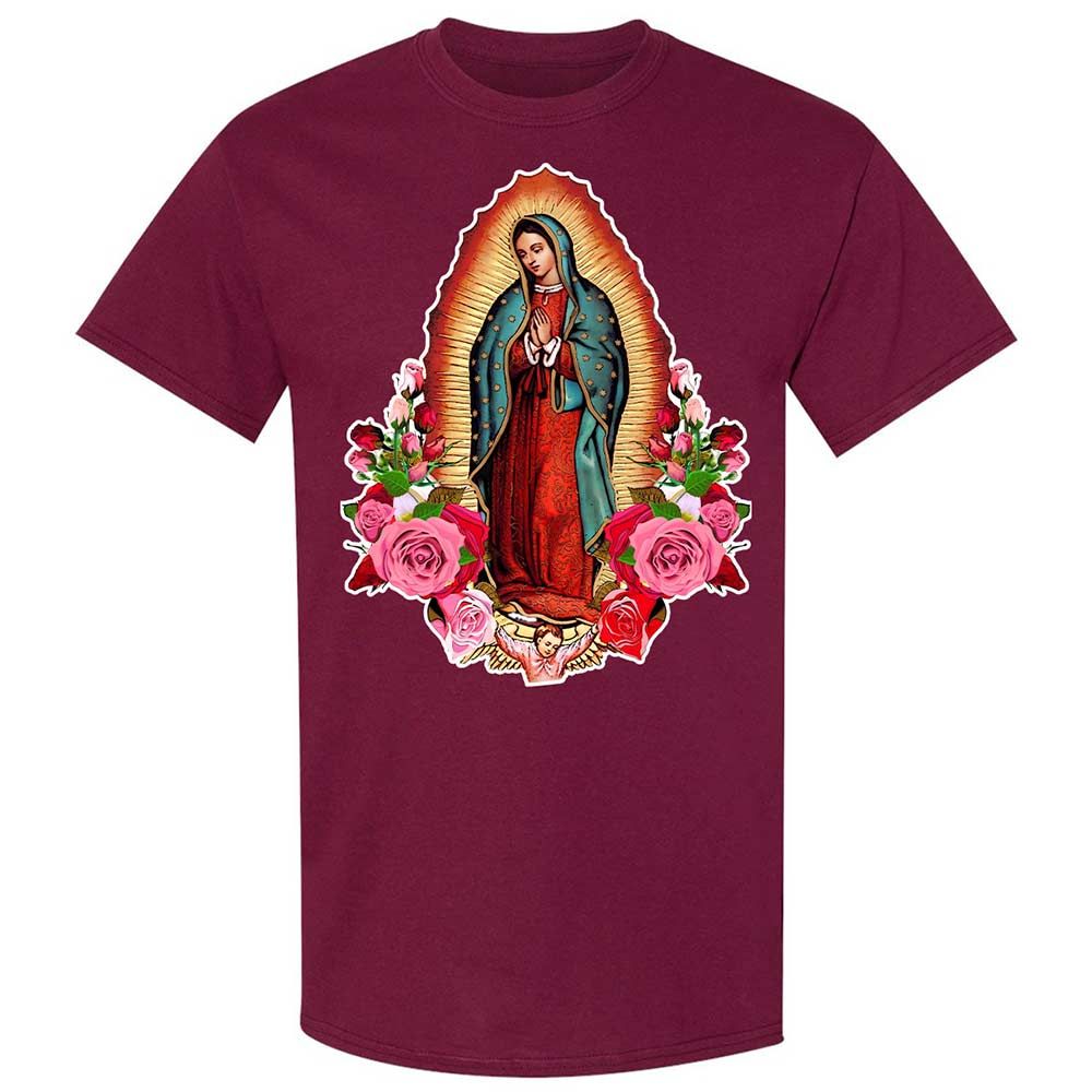 Our Lady of Guadalupe - Maroon - 21