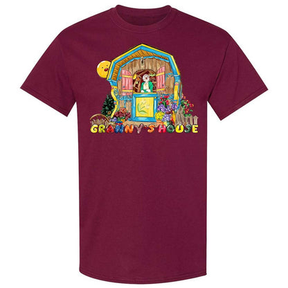 Granny Garbanzo Gardening Sunshine - Maroon - 21