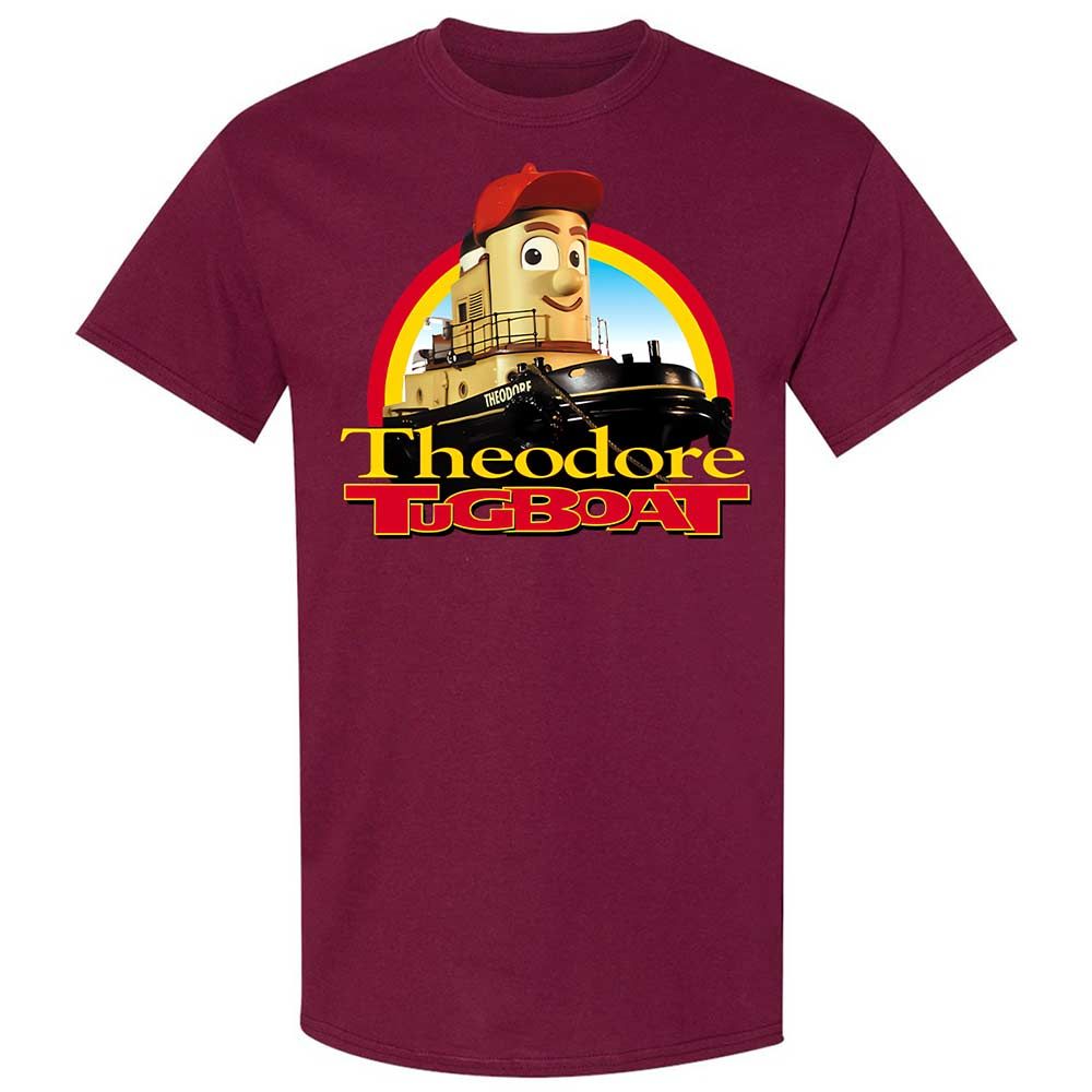 Theodore Tugboat - Maroon - 21