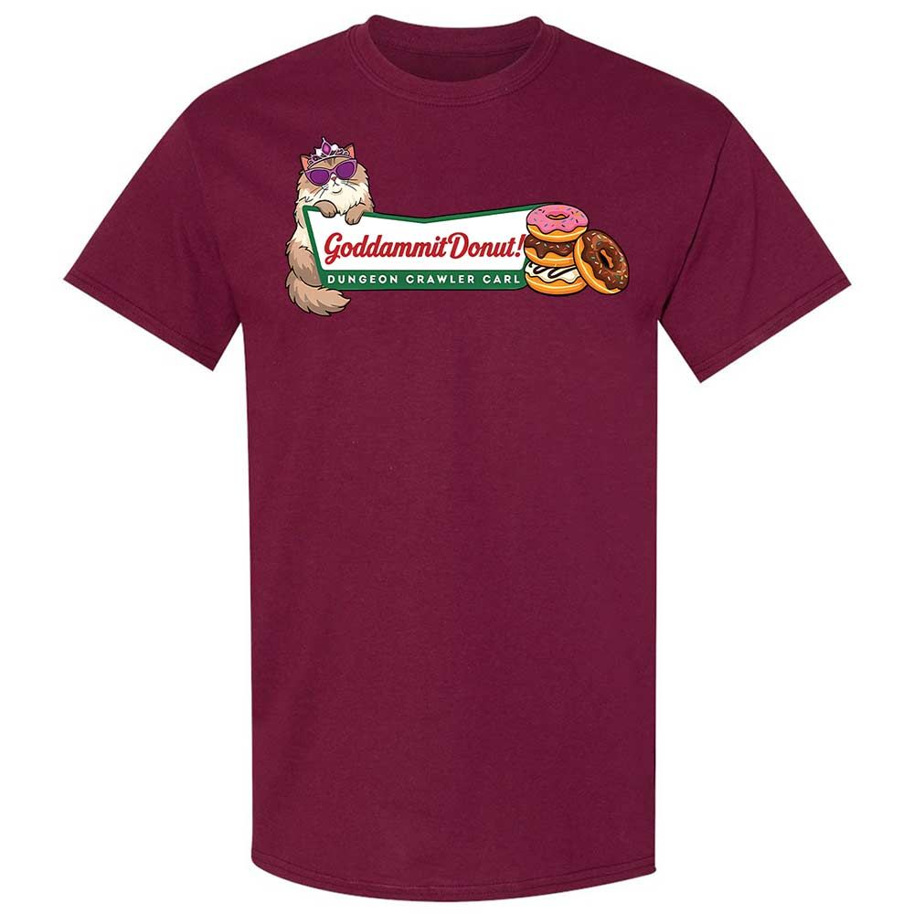 Goddammit Donut - Maroon - 21