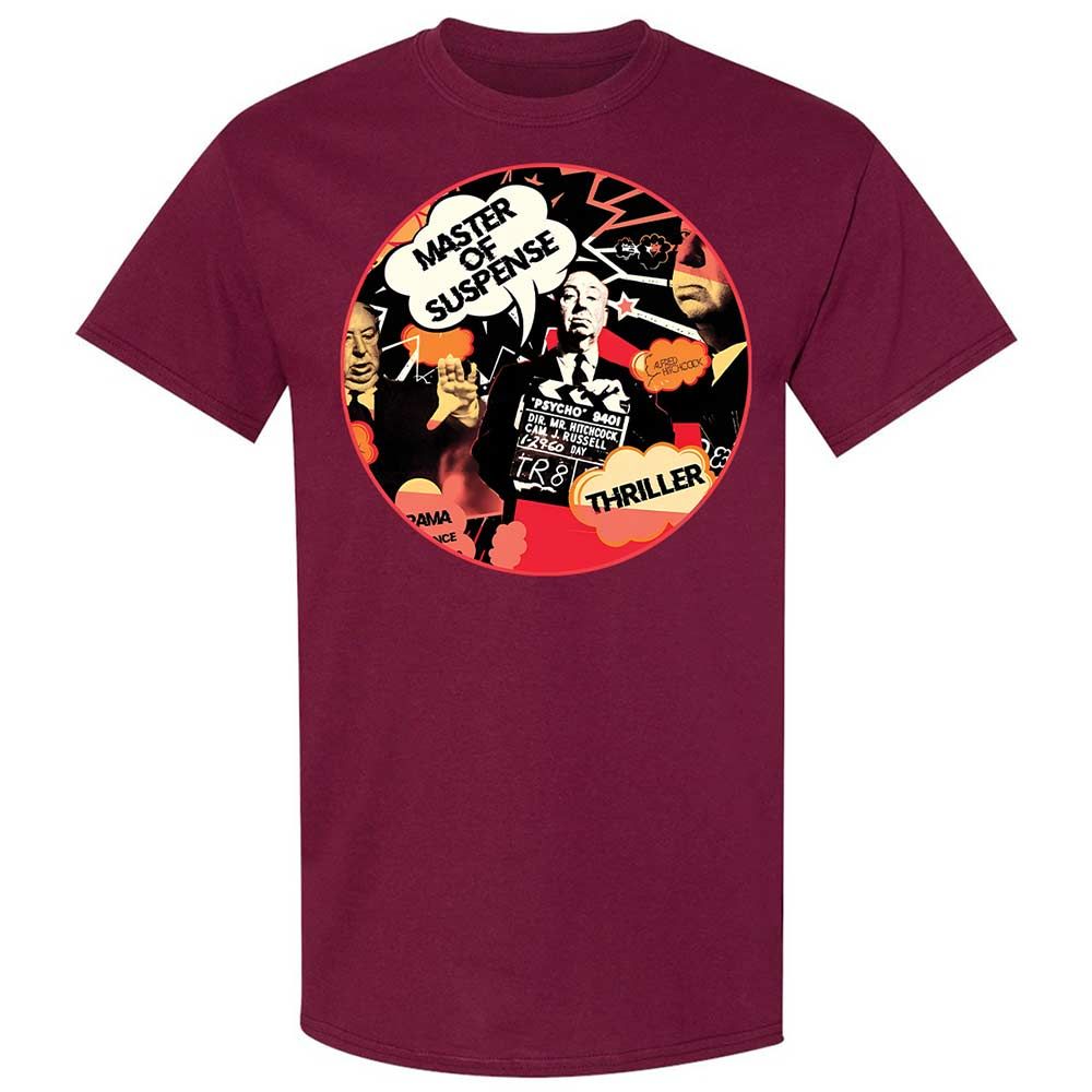 Master of Suspense - Maroon - 21