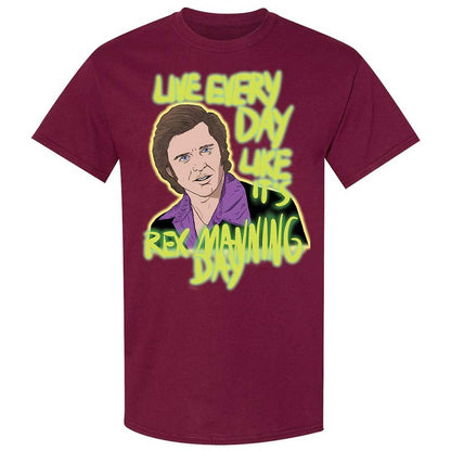 Classic Unisex T-Shirt - YZBMXSWG - Maroon - 21