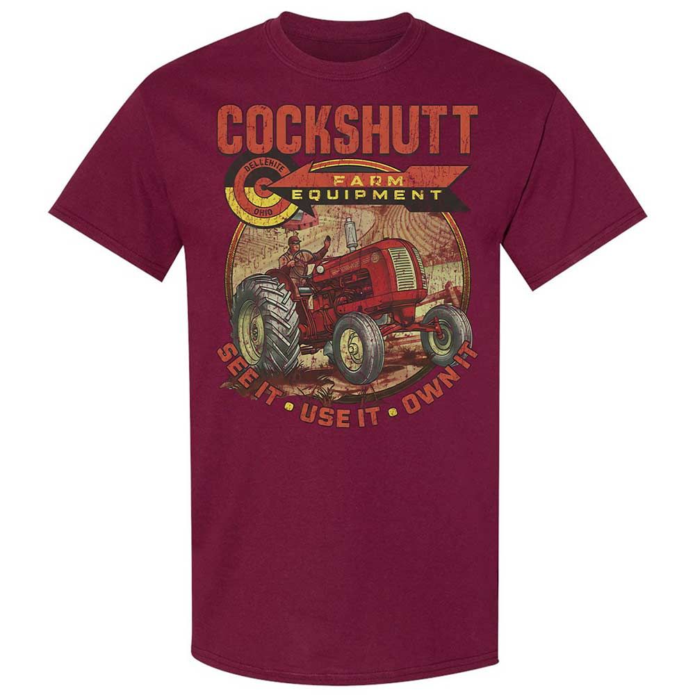 Farm Equipment - Maroon - 21