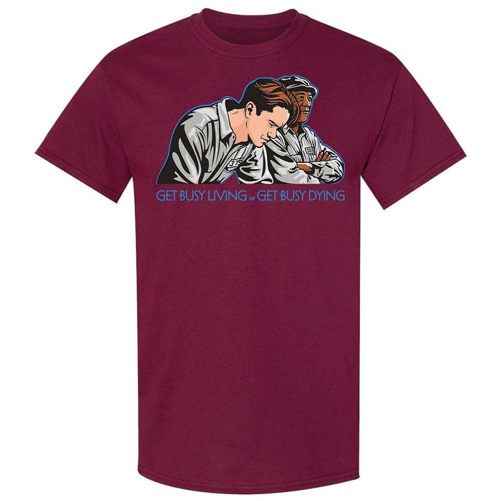 Get Busy Living - Maroon - 21