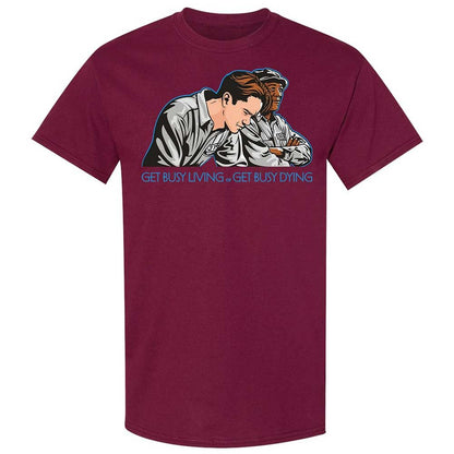 Get Busy Living - Maroon - 21