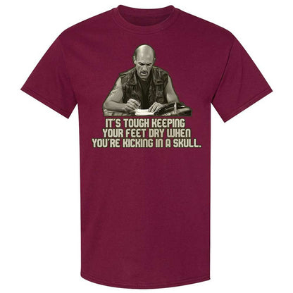 Classic Unisex T-Shirt - CDZQ2GPQ - Maroon - 21