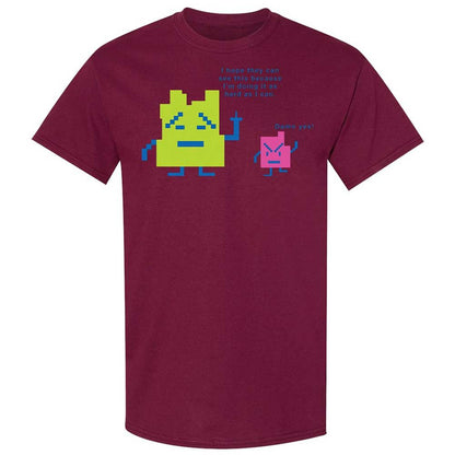 Classic Unisex T-Shirt - 31J9SFZ3 - Maroon - 21