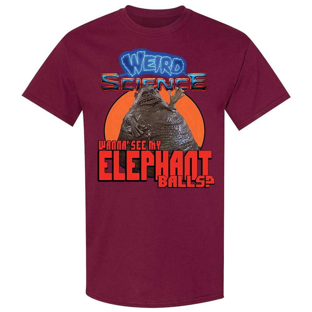Wanna See my Balls - Maroon - 21