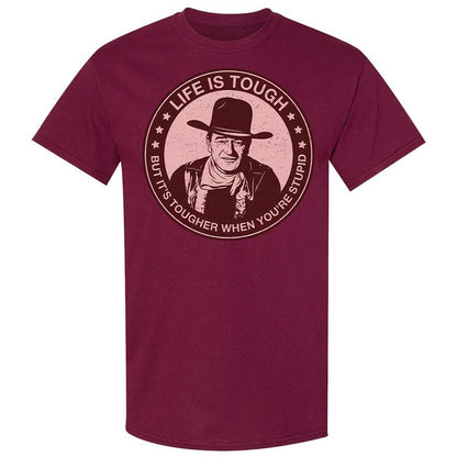 Classic Unisex T-Shirt - EJ8UW15C - Maroon - 21