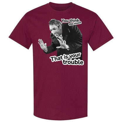 Classic Unisex T-Shirt - LFMNMKEP - Maroon - 21