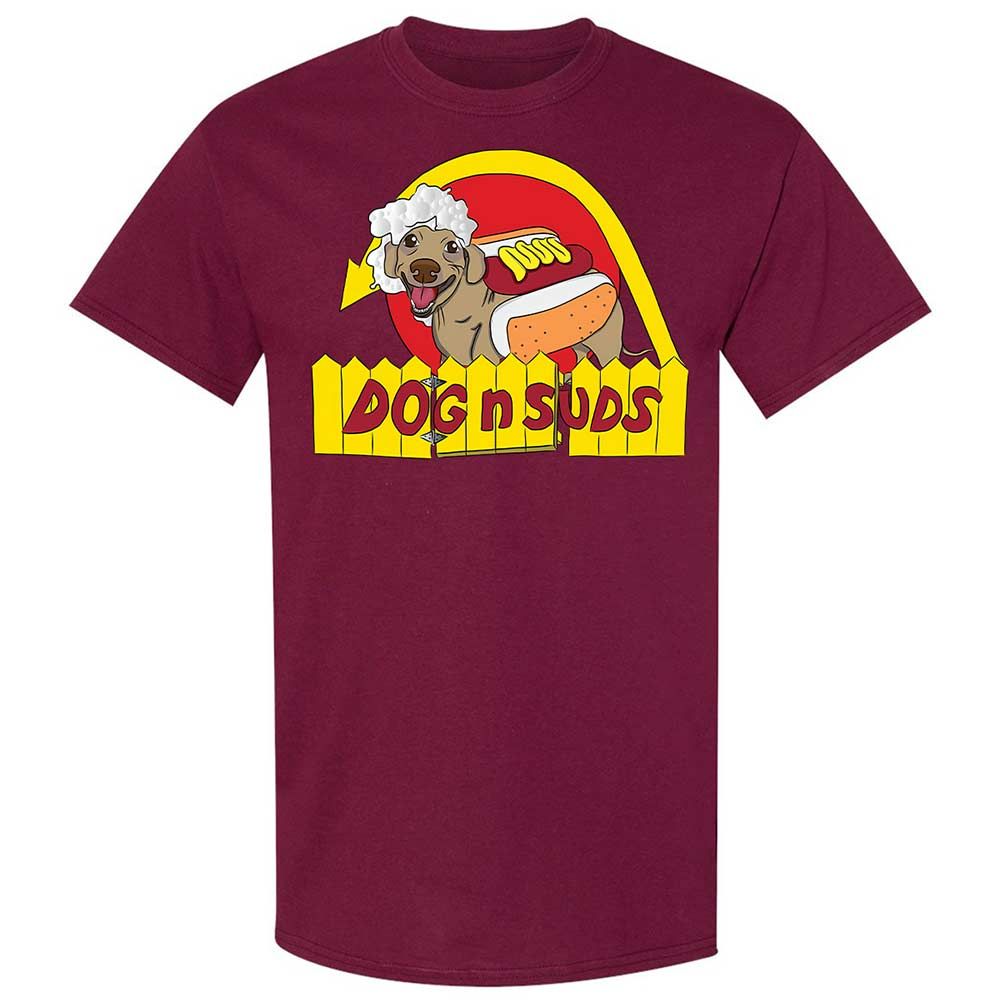 Dog n Suds Dachshund - Maroon - 21