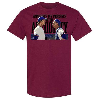 Announce my presence with authority - Maroon - 21