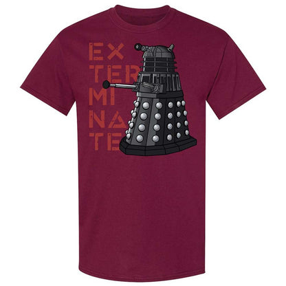 Dalek Exterminate - Maroon - 21