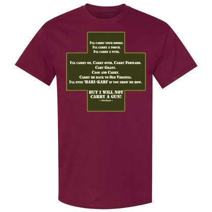 I Will Not Carry a Gun - Maroon - 21